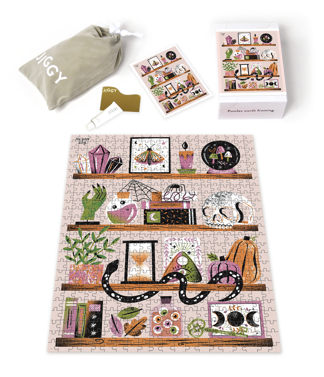 Oddities Shelf by Megan Roy JIGGY Puzzles