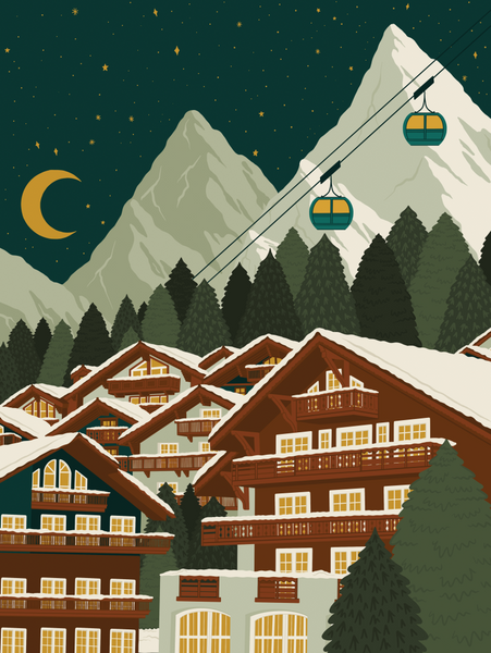 Alpine Retreat, Jess Leslie – JIGGY Puzzles