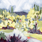 Brush Desert II by Laurie Anne Art