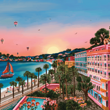 Cannes Rooftop by Millie Putland