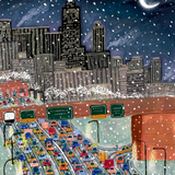 Chicago Holiday Traffic, Nicole Cicak