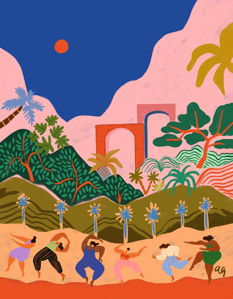 Dancing in Paradise, Arty Guava – JIGGY Puzzles Dancing in Paradise, Arty Guava – JIGGY Puzzles