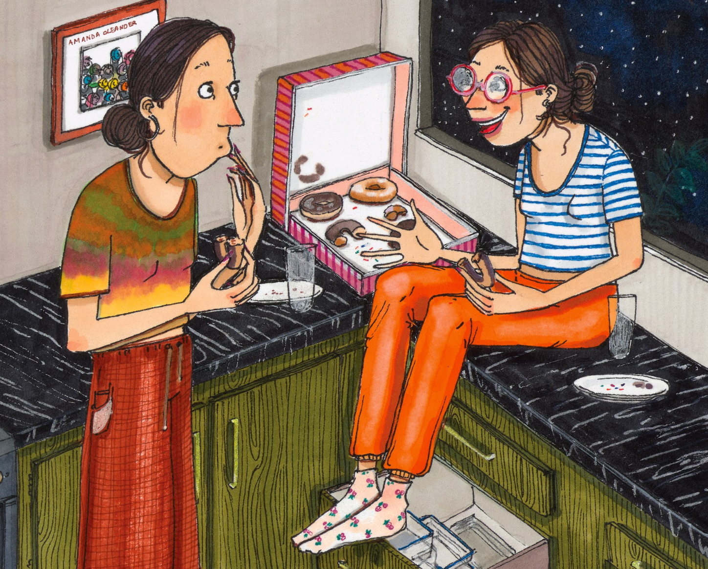 Late Night Donut, Amanda Oleander – JIGGY Puzzles