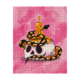 Skull & Snake by Megan Roy