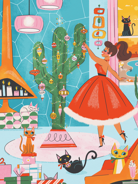 Merry Cactus, Shea O'Connor – JIGGY Puzzles Merry Cactus, Shea O'Connor – JIGGY Puzzles