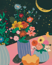 Moon Flowers by Joanna Rosado