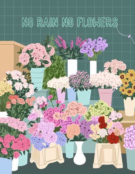 No Rain No Flowers, Ana Hard – JIGGY Puzzles