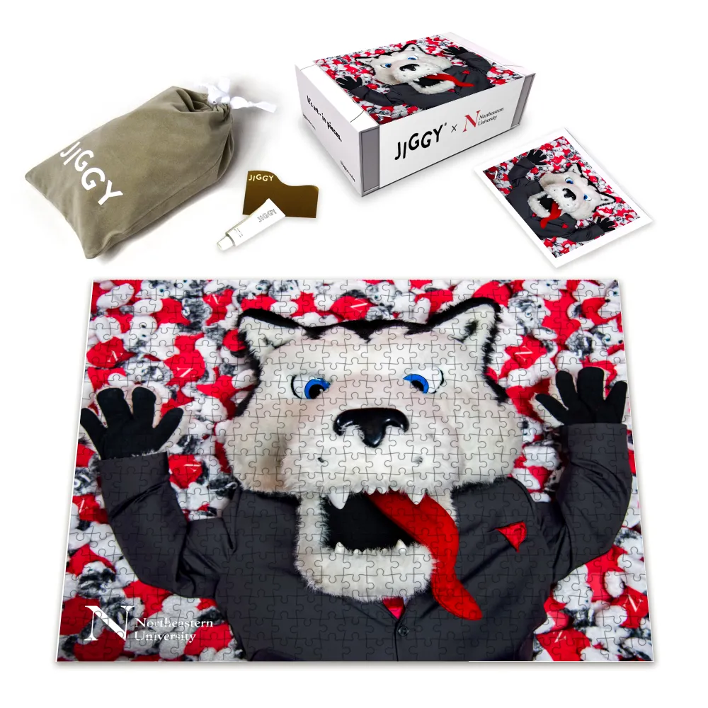 JIGGY x Northeastern University, Paws the Husky – JIGGY Puzzles JIGGY x Northeastern University, Paws the Husky – JIGGY Puzzles