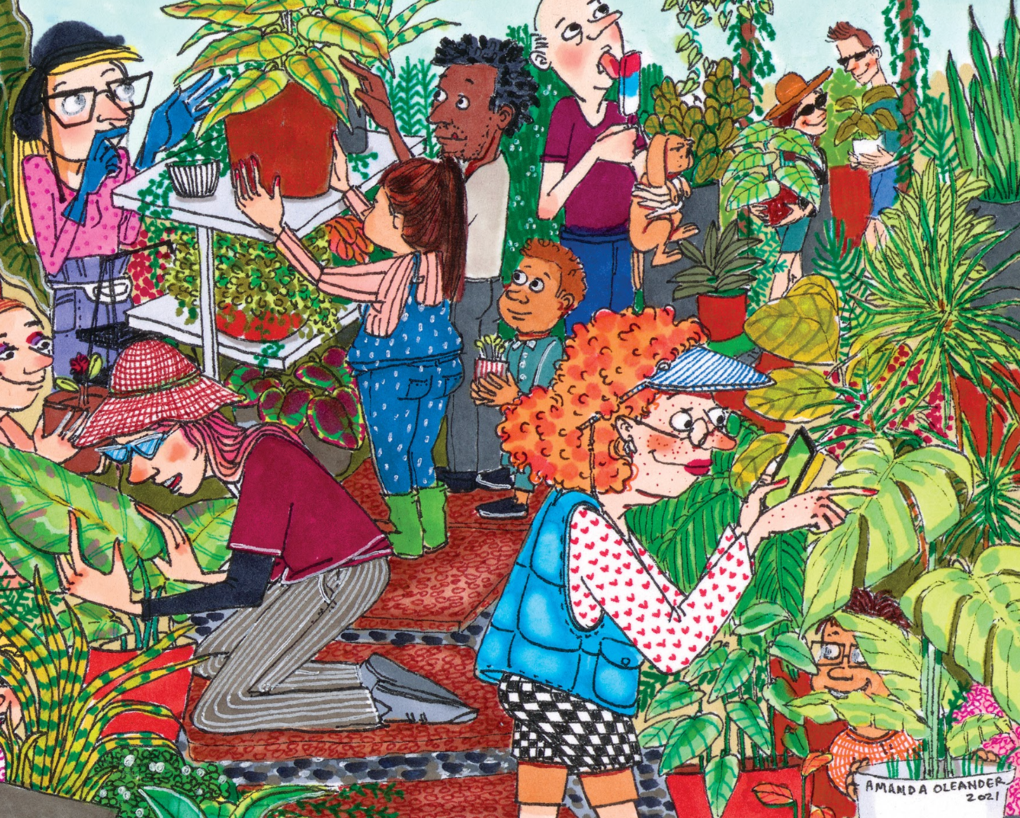 Plant People, Amanda Oleander – JIGGY Puzzles