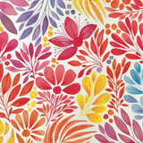 Rainbow Plant Doodle by Farah Brightart