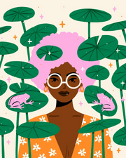 JIGGY Junior, Among The Lily Pads by Charly Clements