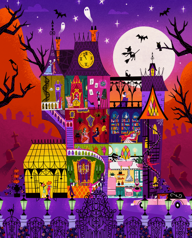 Haunted House by Shea O&