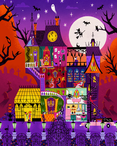 FRANKLIN - HAUNTED NIGHT サイコビリー　7インチレコード Haunted House by Shea O'Connor – JIGGY Puzzles