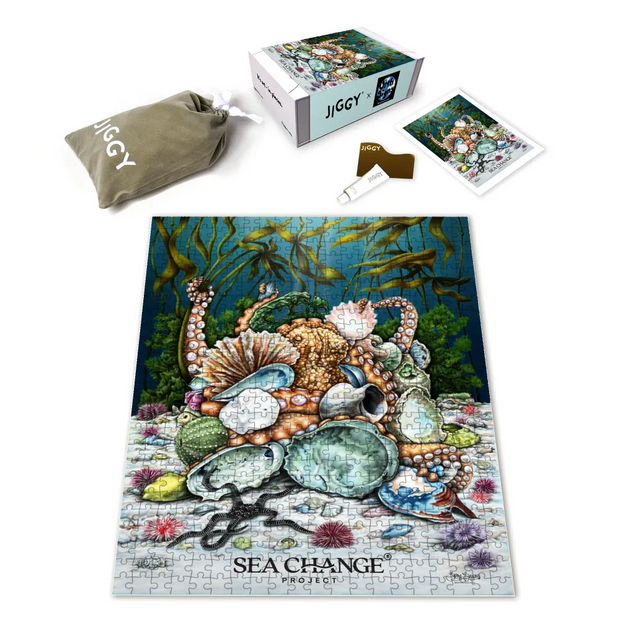 JIGGY x Urth Signs Conservation Puzzles, Sea Change Project