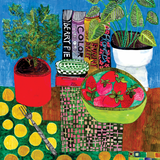 Strawberry Still Life by Sharon Nullmeyer