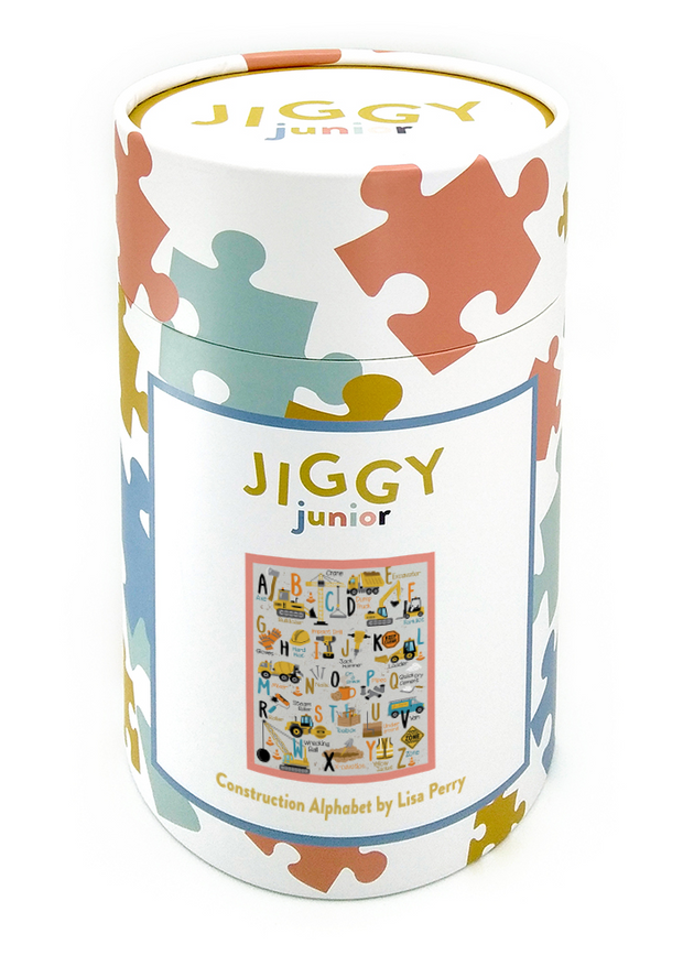 JIGGY Junior, Construction Alphabet by Lisa Perry
