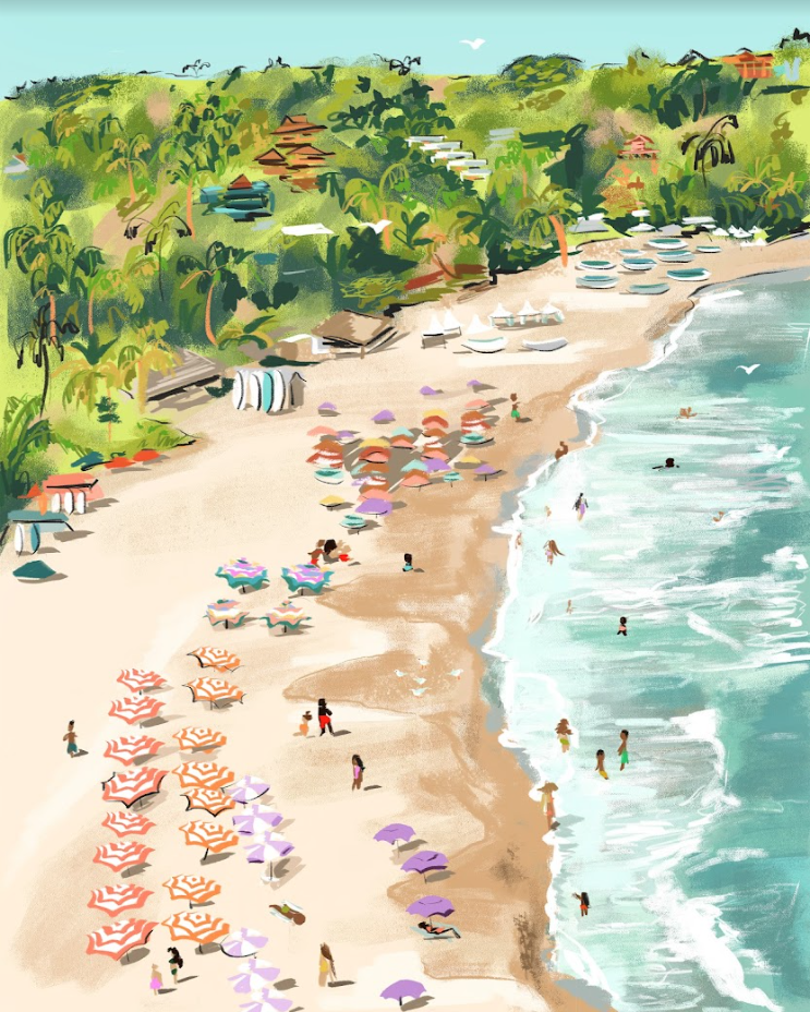 Seaside Mexico by Nysha Lilly