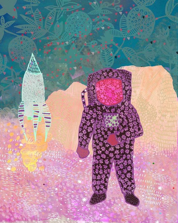 The Astronaut puzzle artwork.