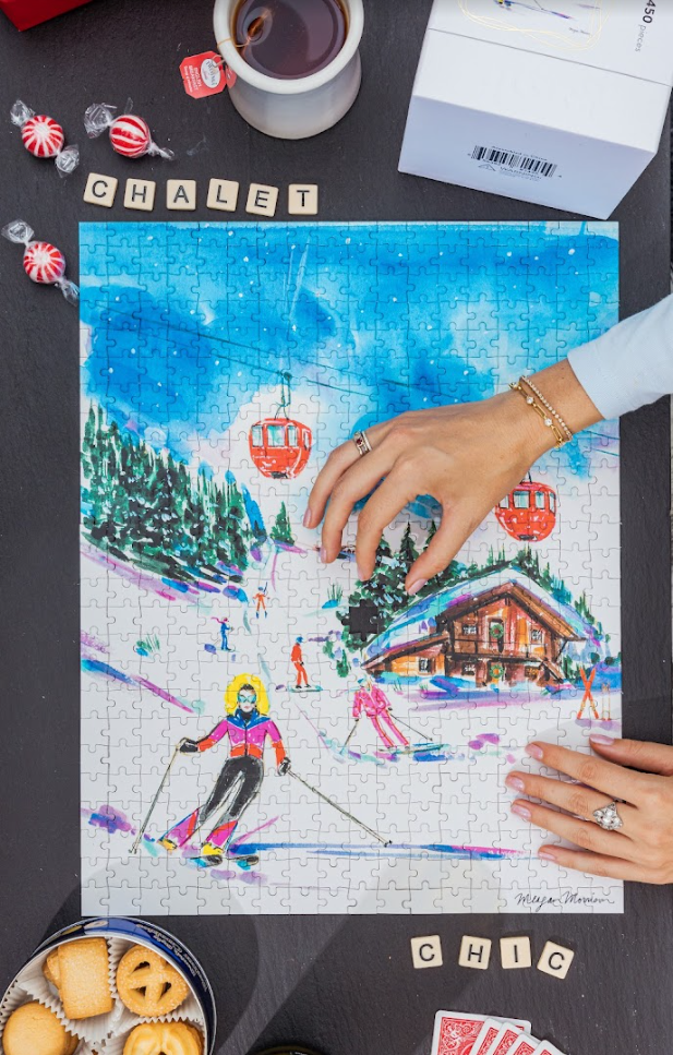 Chalet Chic, Meagan Morrison – JIGGY Puzzles Chalet Chic, Meagan Morrison – JIGGY Puzzles