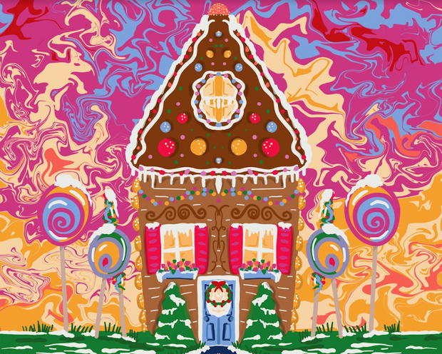 JIGGY Junior, Gingerbread Dream House by Tracy Dawn Brewer