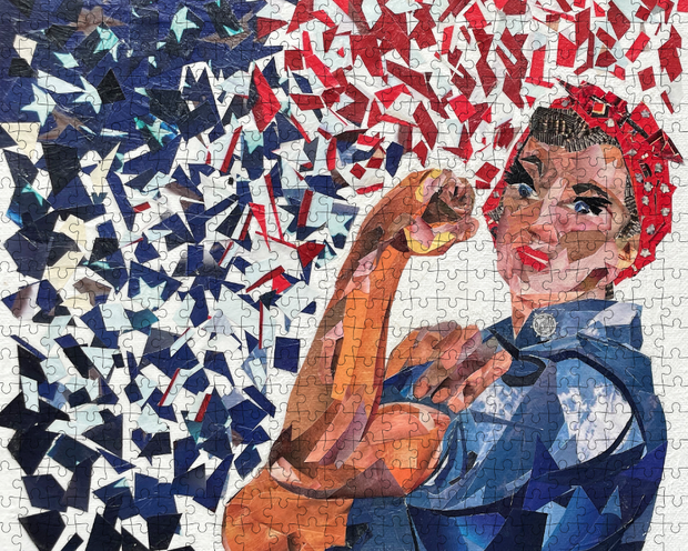 Endowed By Her Creator, Christina Polosky completed puzzle